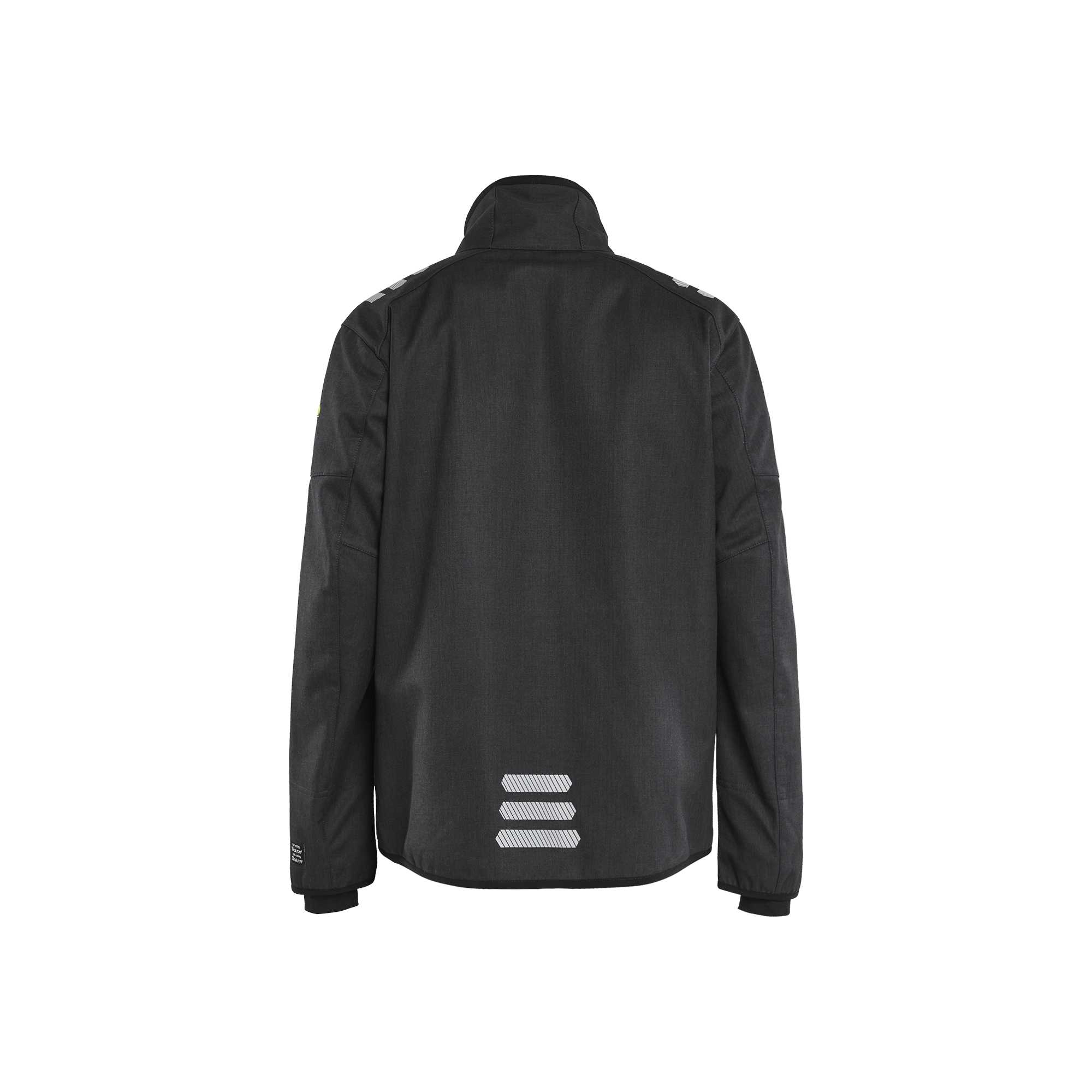 BLAKLADER 44471560 Flame Resistant Softshell Jacket Softshell Work Jacket MEN - Flame Resistant